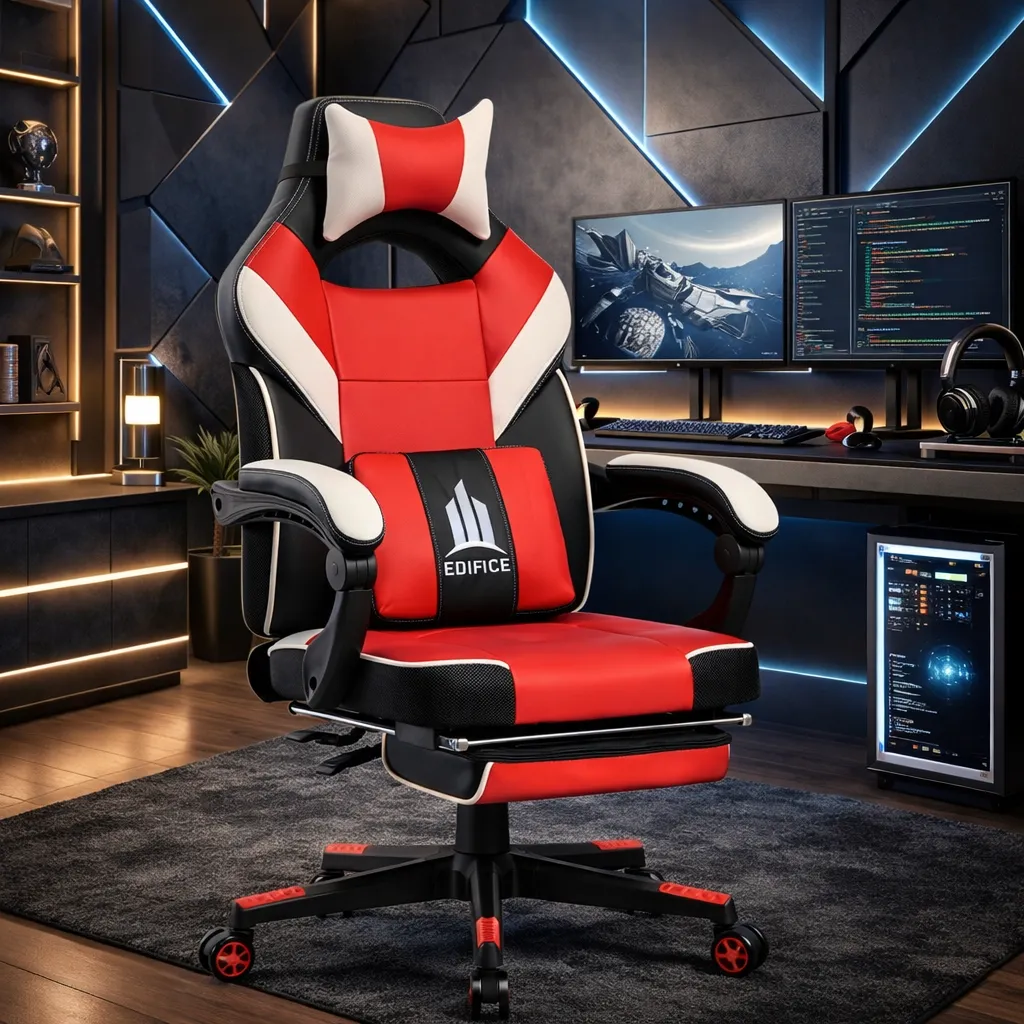 [111011] Silla Gamer Edifice Roja